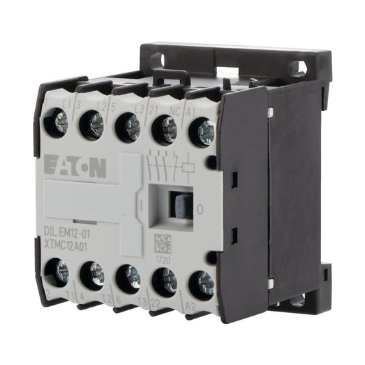 127091 DILEM-12-01 Mini contactor 3P 12A 5.5kW 230VAC 1NC