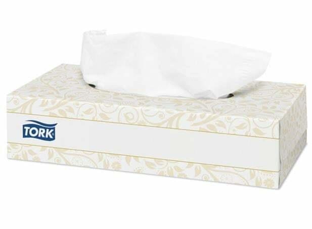 Vienkartinės nosinaitės TORK PREMIUM, 2 sl., 100 vnt.