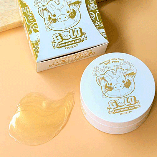 Elizavecca Milky Piggy Hell-Pore Gold Hyaluronic Acid Eye Patch - Eye Pads