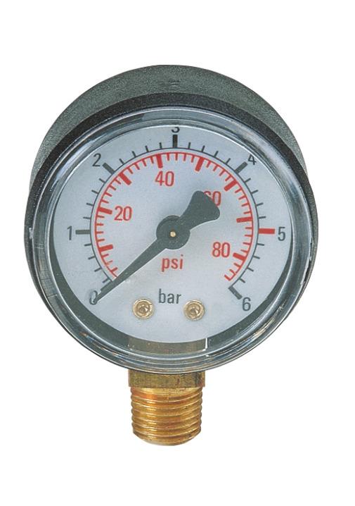 Manometr Speroni, 6 bar, ø 40 mm