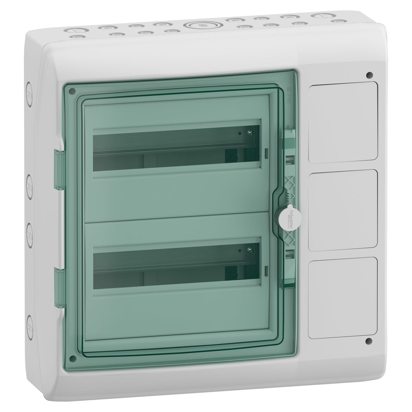 13991 Kaedra - für modulares Gerät mit Schnittstelle - 2x12 Module - 1+1 Klemmenblöcke