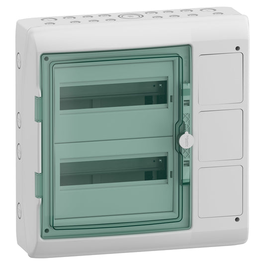 13991 Kaedra - für modulares Gerät mit Schnittstelle - 2x12 Module - 1+1 Klemmenblöcke