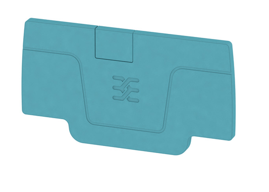 1514420000 AEP 2C 2,5 BL A-series end plate, blue