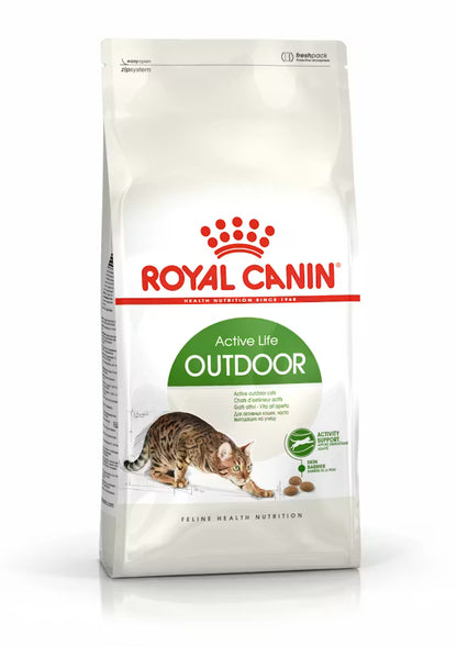 Royal Canin Feline Health Nutrition Outdoor 30 2kg - Sausas maistas lauke gyvenančioms aktyvių katėms