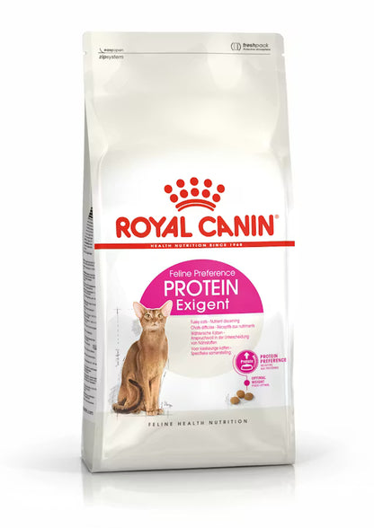 Protein Exigent sausas pašaras katei