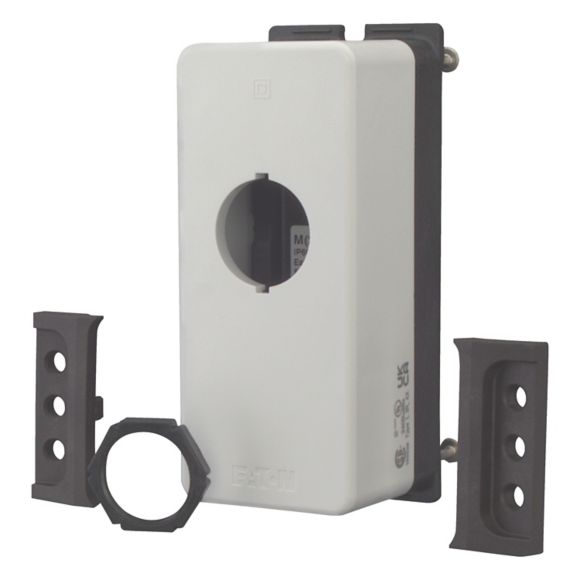 197230 M22-FI1 - Surface mounting enclosure, flat, 1 mounting location, grey