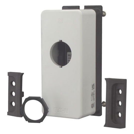 197230 M22-FI1 - Surface mounting enclosure, flat, 1 mounting location, grey