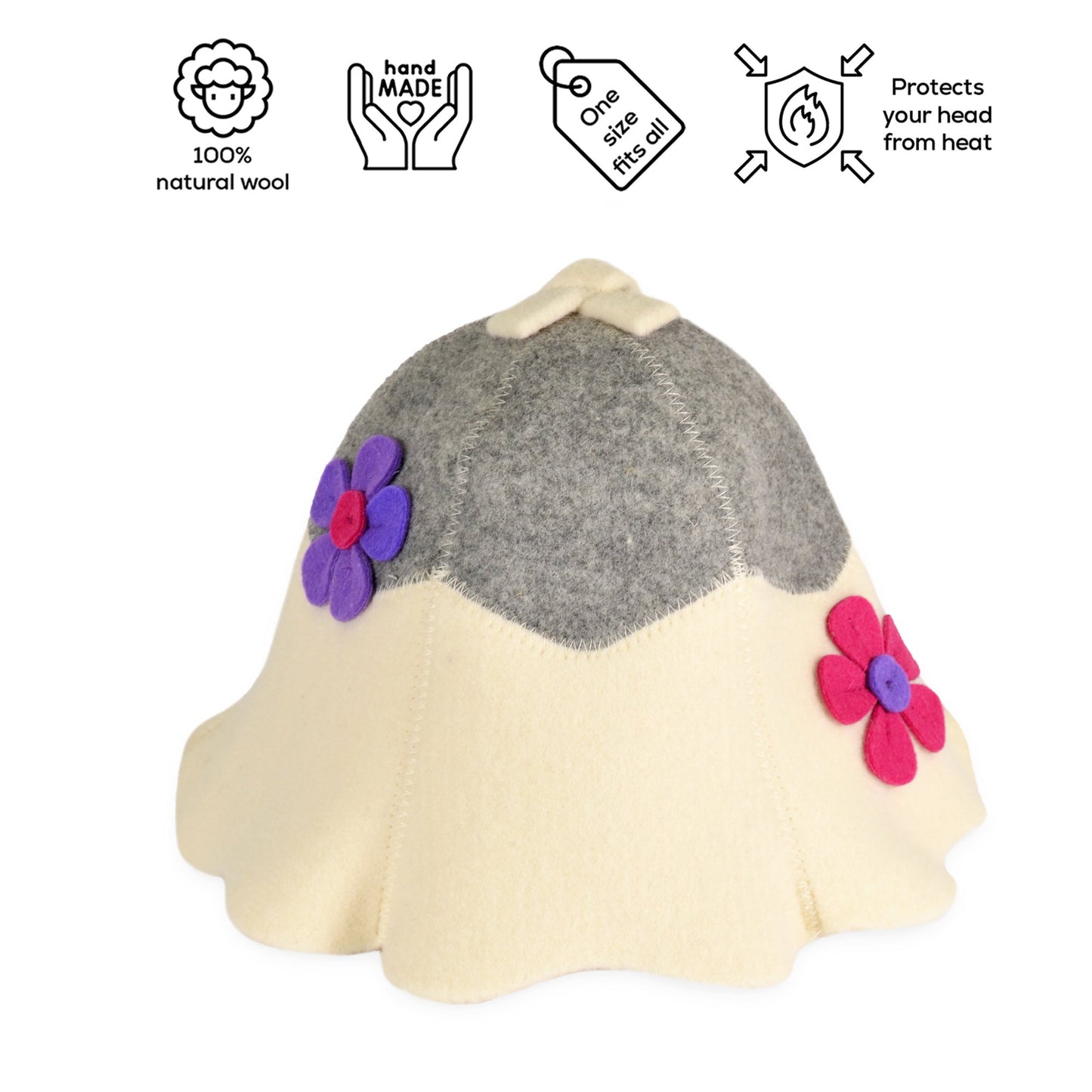 Personalized sauna hat