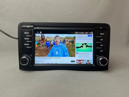 Audi A3 8P 2003 - 2012 Android navigation apple carplay system