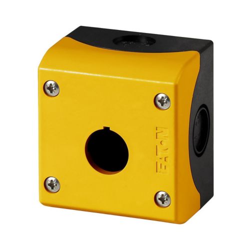 216536 Eaton M22-IY1 Surface mounting enclosure, 1 mounting location, yellow