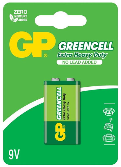 Elementas GP GREENCELL 9V/6F22