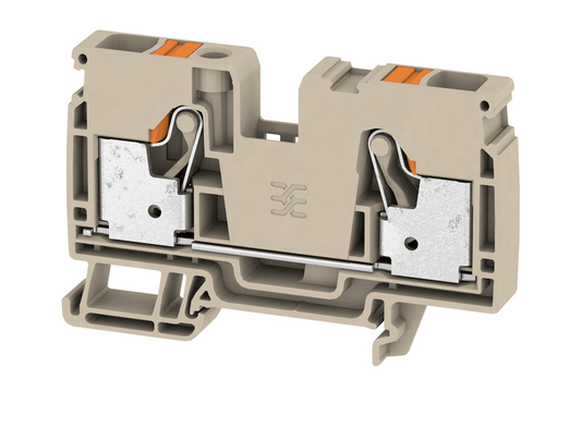 2490360000 A2C 10 Feed-through terminal PUSH IN 10mm² 1000V 57A, dark beige