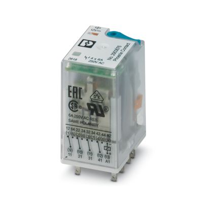 2903676 Phoenix contact REL-IR4/LDP- 12DC/4X21 - Single relay
