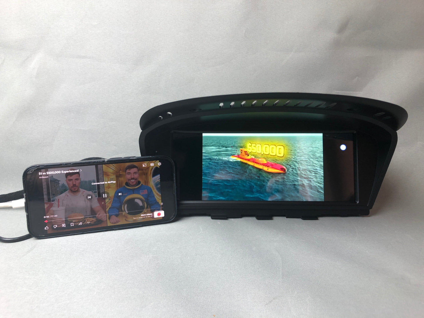 BMW E60 CIC 2004-2010 Apple Carplay + Android Auto Navigation E61 E62 E63