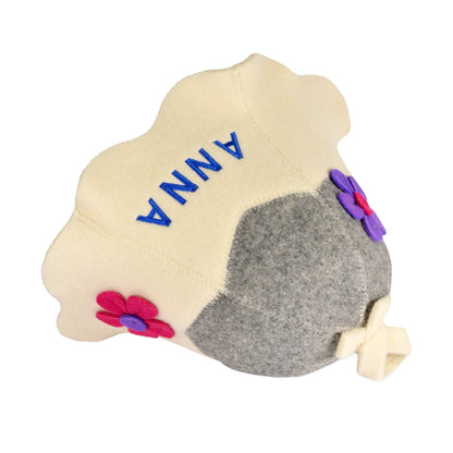 Personalized sauna hat