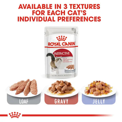 ROYAL CANIN Instinctive Loaf - Wet Food for Adult Cats 12x85g