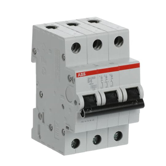 2CDS213001R0065 ABB SH203-B6 Miniatur-Leistungsschalter 3P B6 6kA
