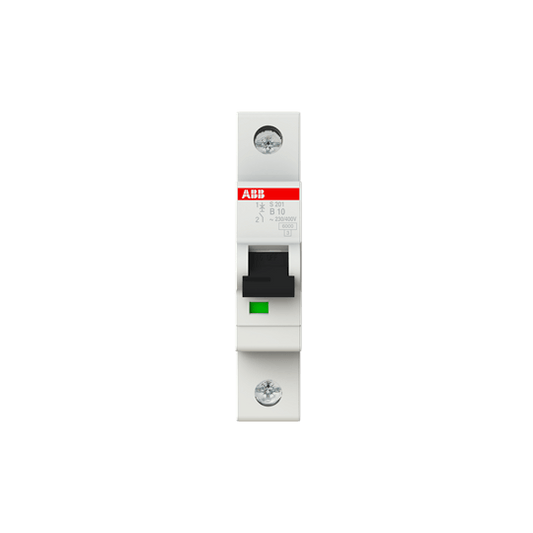 2CDS251001R0105 ABB S201-B10 Miniatur-Leistungsschalter 1P B10A