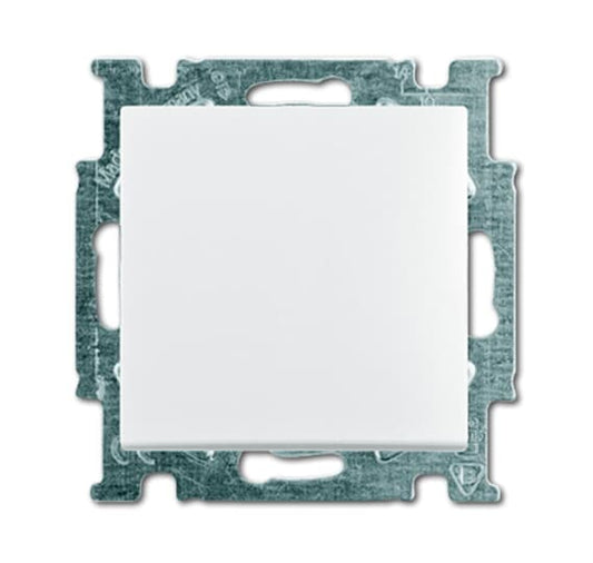 ABB 2CKA001012A2139 Basic55 1-polige Wippschalter-Abdeckplatte Alpinweiß