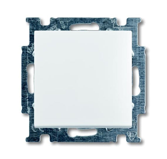 ABB 2CKA001012A2142 Basic55 1-Pole Two-Way Switch Cover Alpine White