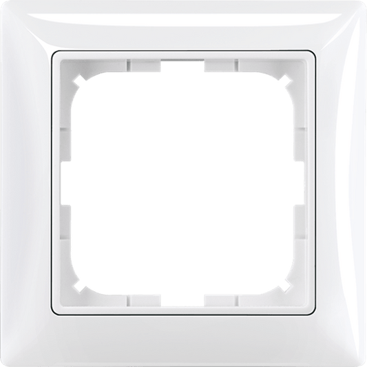 2CKA001725A1479 2511-94-507 Abdeckrahmen 1fach alpinweiß - Basic55
