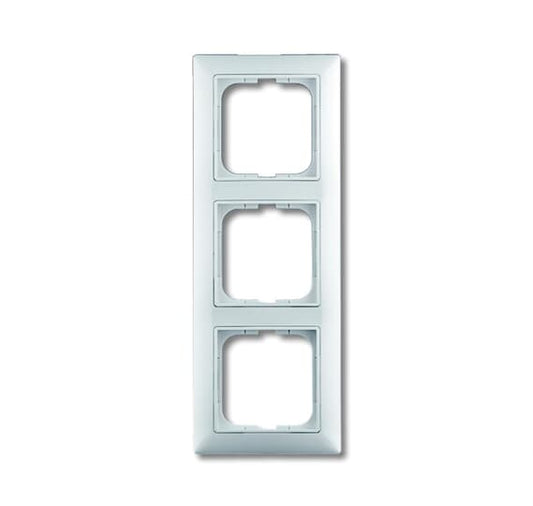 ABB 2CKA001725A1481 Basic55 3-Gang Cover Frame Alpine White