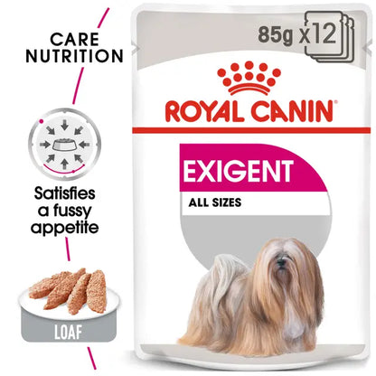 Royal Canin Exigent Loaf drėgnas maistas šunims 12x85g