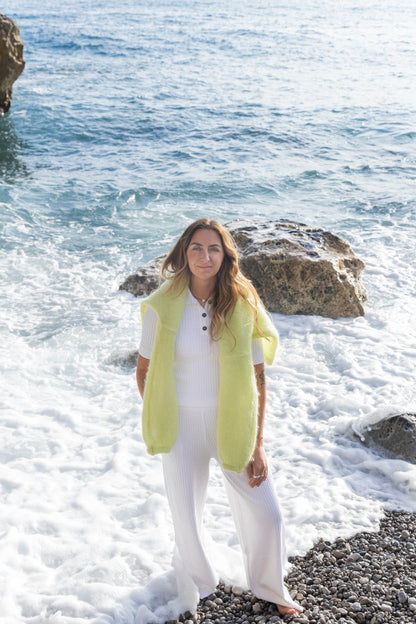 Melody Mohair Pullover Zitrone