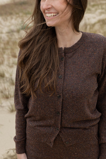 Sabbia Cardigan Schokolade