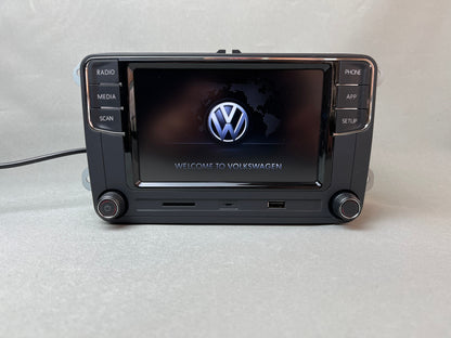 Volkswagen VW RCD 330G Wireless CarPlay and Android Car Navigation System Multimedia AUX GPS