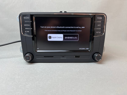 Volkswagen VW RCD 330G Wireless CarPlay and Android Car Navigation System Multimedia AUX GPS