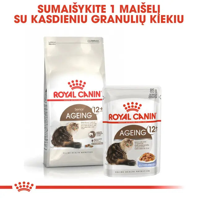 Royal Canin Feline Health Nutrition Ageing 12+ 4kg - Sausas maistas labai vyresnėms katėms