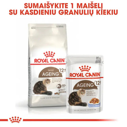 Royal Canin Feline Health Nutrition Ageing 12+ 4kg - Sausas maistas labai vyresnėms katėms