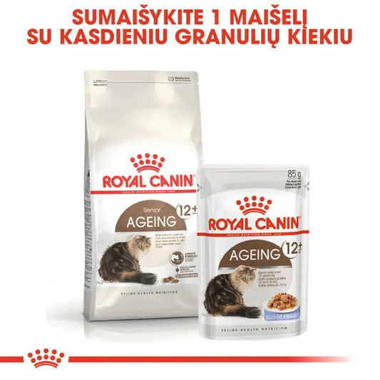Royal Canin Feline Health Nutrition Ageing 12+ 0,4kg - Sausas maistas labai vyresnėms katėms