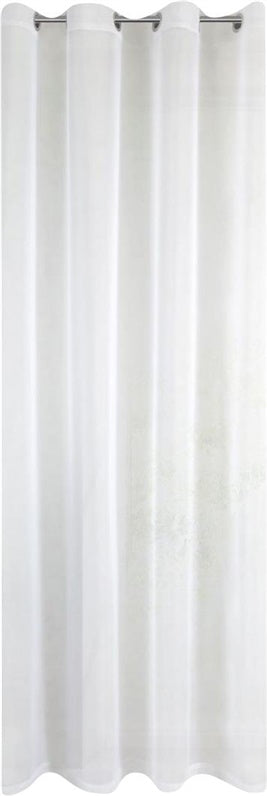 Užuolaida Lucy 140x250 cm, balta, su žiedais
