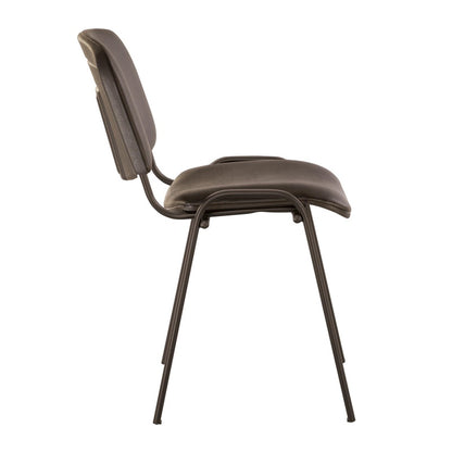 Lankytojų kėdė ISO BLACK (SENC) V-14, juoda