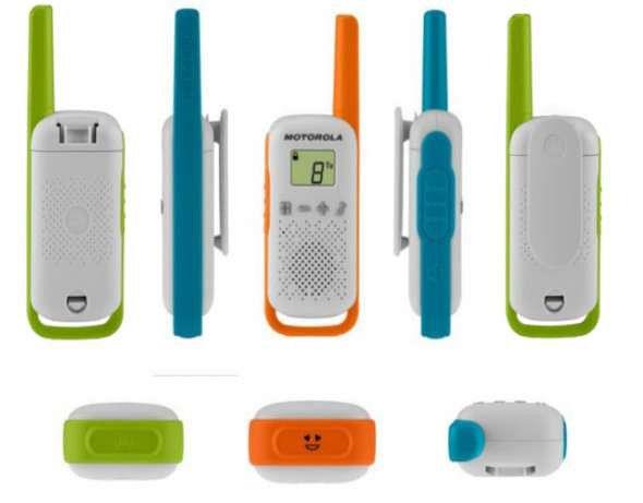 Radijo stotelė Motorola T42 Mix Color 3-Pack
