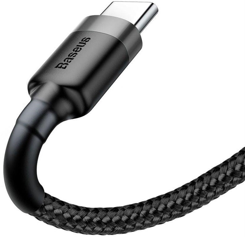 Kabel BASEUS USB TypA M, USB TypC M, 2m, czarny
