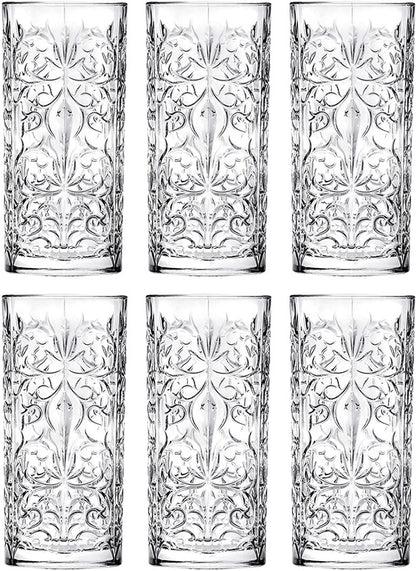 Stiklinės RCR TATTOO, 368 ml, 6 vnt.