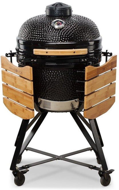 Grill KAMADO BONO MEDIA, 52 cm, czarny