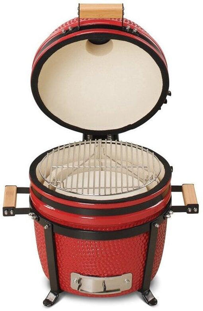 Grill KAMADO BONO MINIMO, 40 cm, czerwony