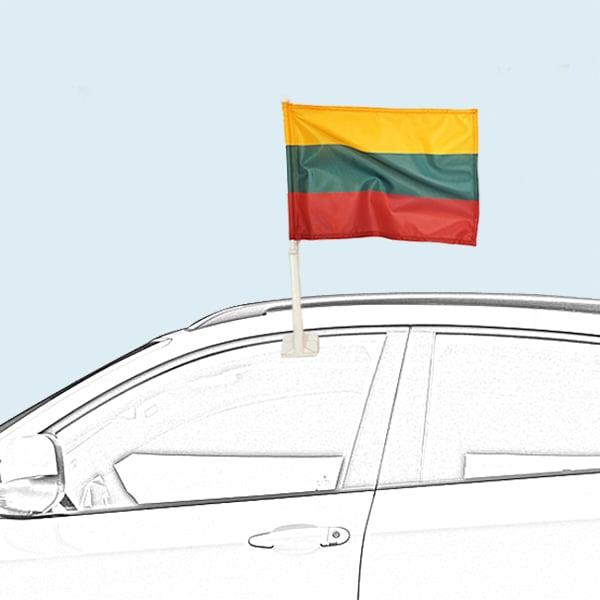 Automobilinė Lietuvos valstybės vėliavėlė, 50×30 cm