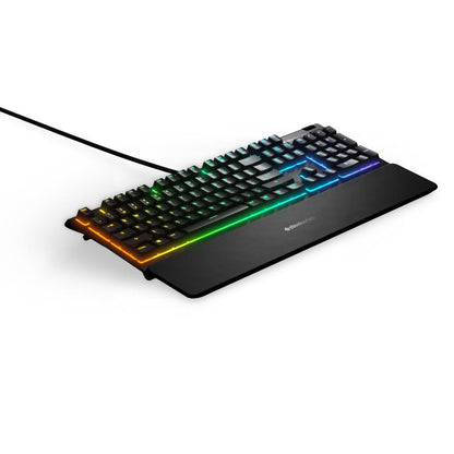 Klawiatura gamingowa Steelseries Apex 3, angielska (US), czarna