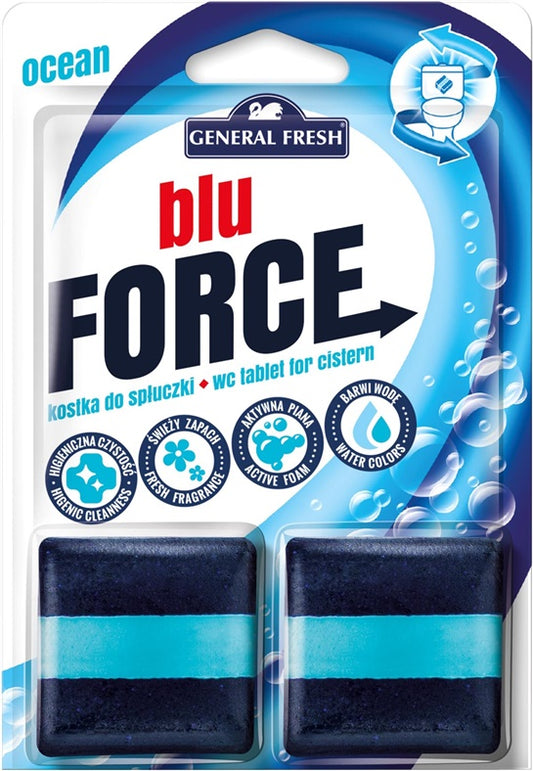 Kostki toaletowe czyszczące General Fresh Sea, 2 szt.