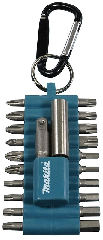 Antgalių komplektas Makita P-81175, 22 vnt.