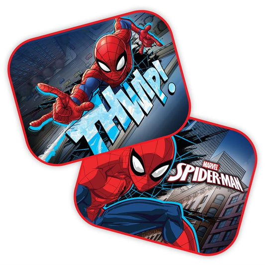 Automobilio šoninių stiklų užuolaidos Spiderman 9323, 2 vnt.