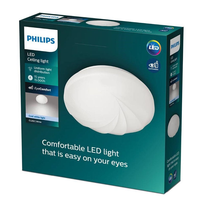 Šviestuvas plafonas Philips Shell CL202, 10 W, LED