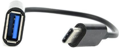 Kabel GEMBIRD USB typu C M, USB typu A M, 0.2m, czarny