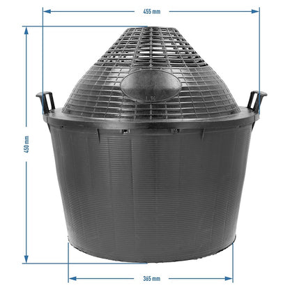 Vyno indas su plastikiniu krepšiu BROWIN 644034, 34 l