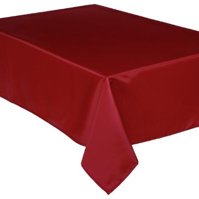 Dėmėms atspari staltiesė, raudona, 103900G, 140x240 cm